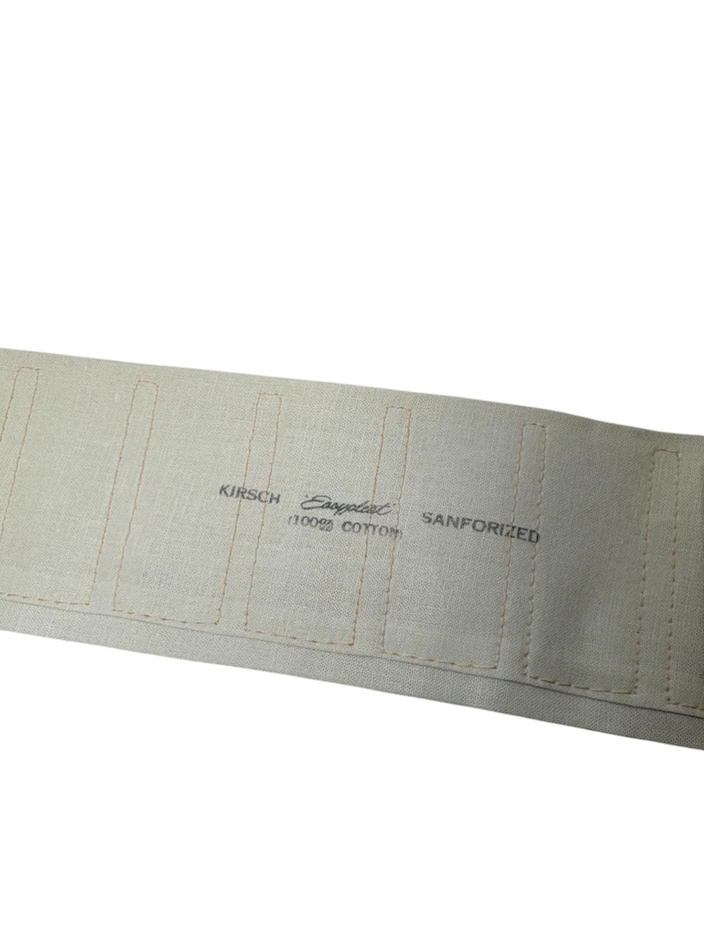 Vintage Kirsch Easy Pleat 100% Cotton Sanfordized Drapery Tape